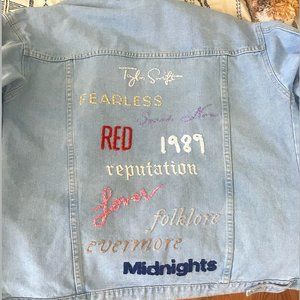 Taylor Swift Embroidered Album Jacket